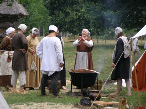 Living-History-Veranstaltung im Museumsdorf Düppel